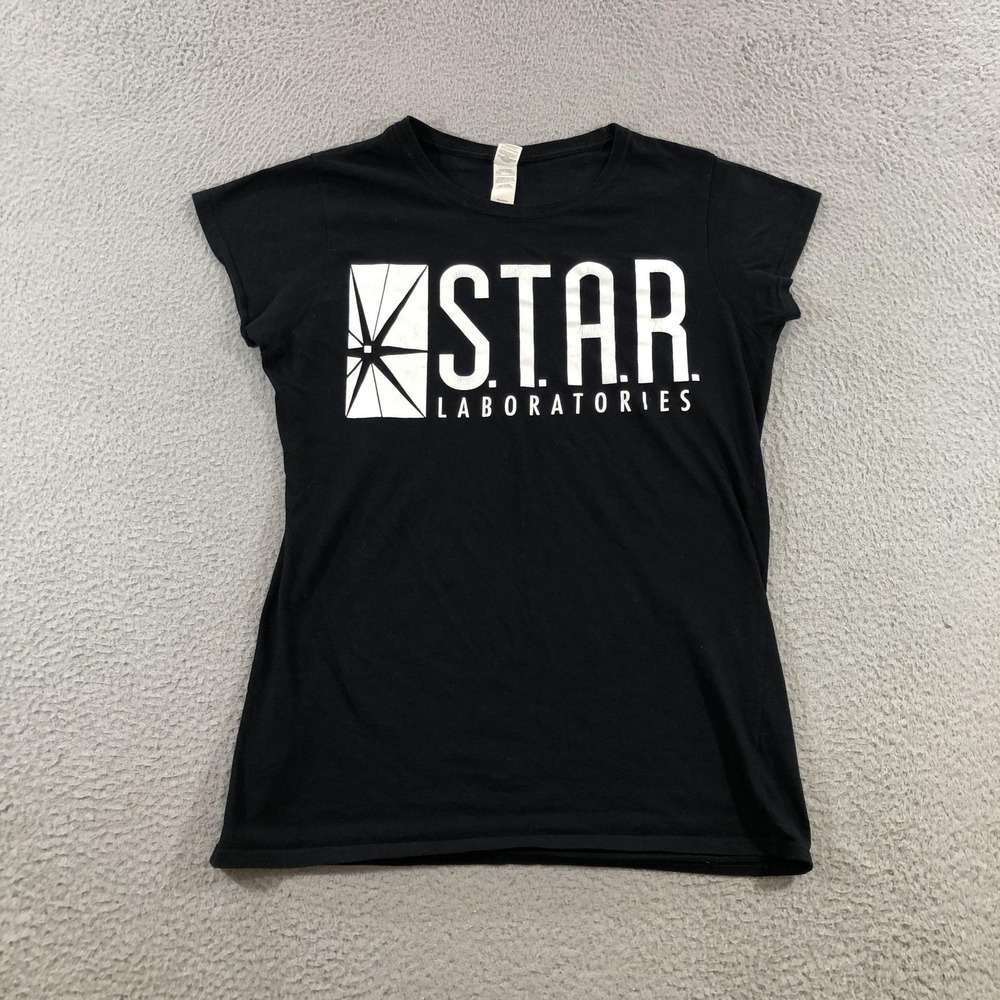 S.T.A.R. Laboratories Shirt Womens Large DC Comics Flash TV Show Graphic Tee